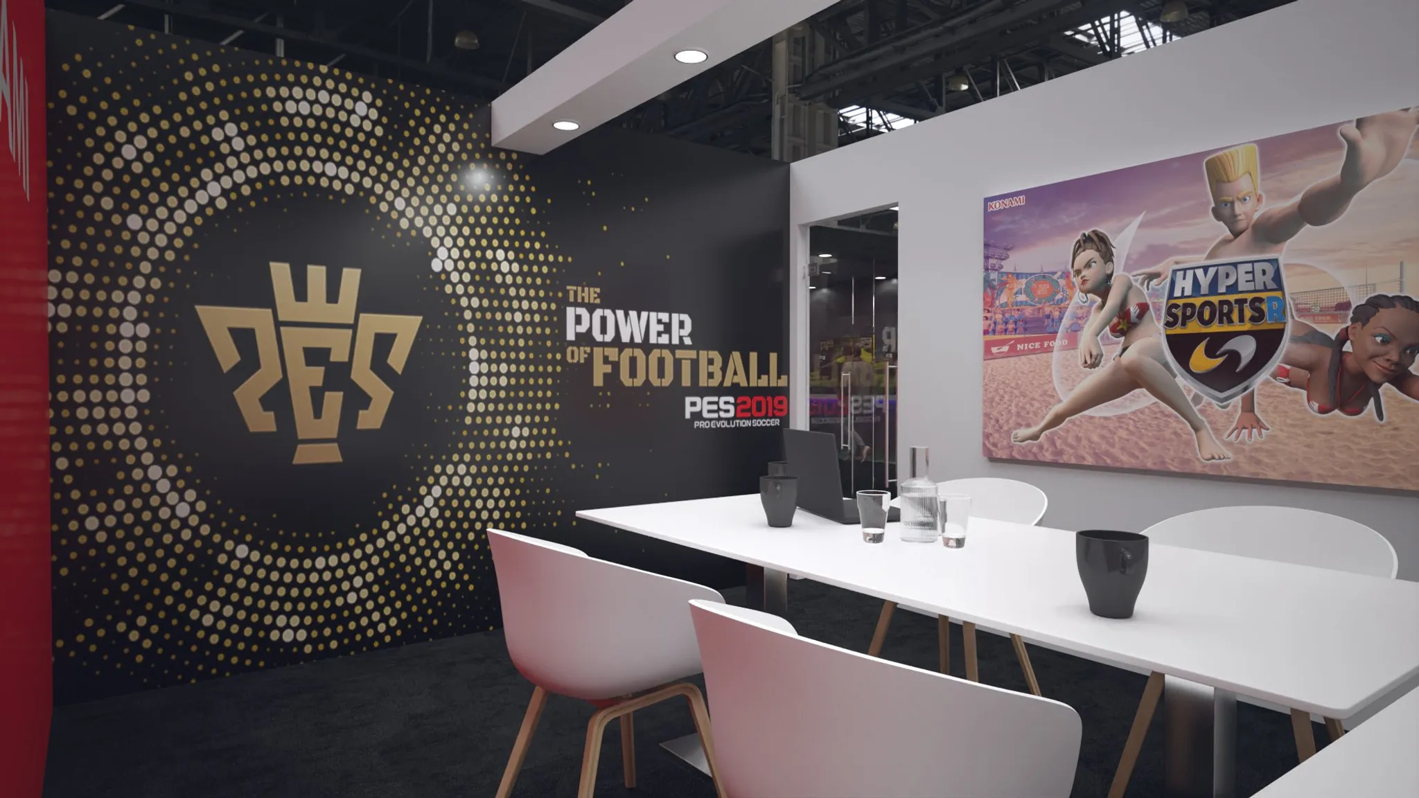 50x50 Île booth design by Reaction Space